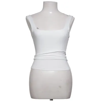 Linne (Vit) från Shein Elastan, Polyester