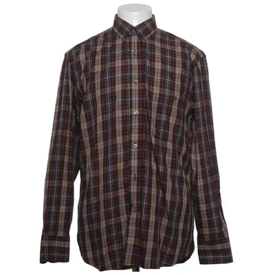 Skjorta (Brun, Grå, Röd) från Mel Richman Bomull, Polyester