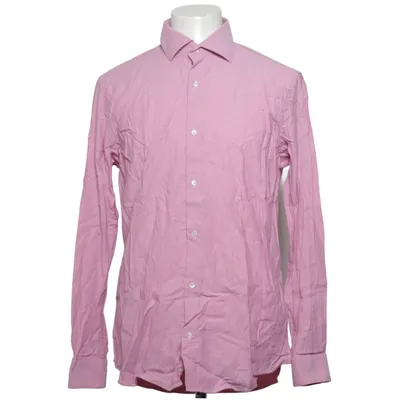 Skjorta (Rosa) från Dressmann Bomull, Elastan