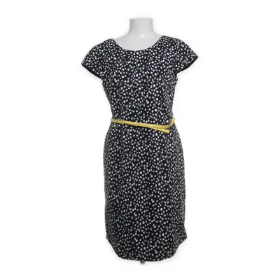 Klänning (Svart, Vit, Gul) från Lisa Tossa Bomull, Elastan, Polyester