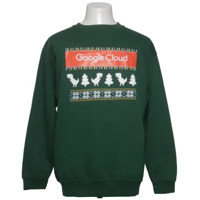 Collegetröja (Grön) från Ultimate Bomull, Polyester