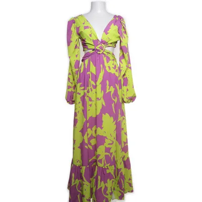 Långklänning (Gul, Lila) från Pronto Moda Polyester