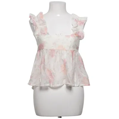 Crop top (Meerkleurig, Wit) van Divided by H&M Lyocell, Polyamide