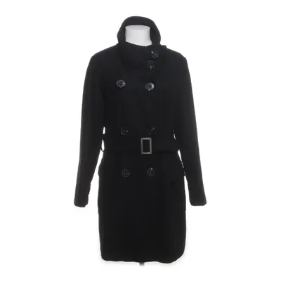 Manteau (Noir) de Gianini Nylon, Polyester, Laine