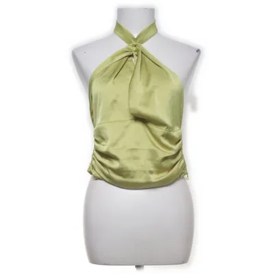 Halter neck top (Green) from Gina Tricot