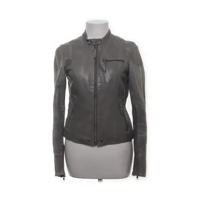 Veste en cuir (Gris) de Bruno Zaragoza