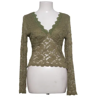 Crop top (Vert) de Romwe Élasthane, Polyamide