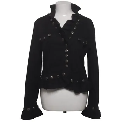 Jacket (Black) from Linda Carlén Cotton, Elastane