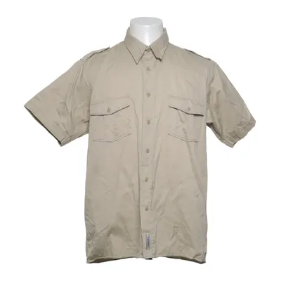 Short sleeve shirt (Beige) from Conquest Cotton