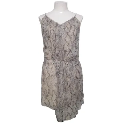 Dress (Beige, Gray) from Zadig & Voltaire Deluxe Cotton, Silk