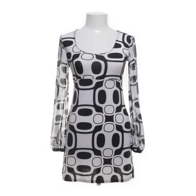 Klänning (Svart, Vit) från Tessa Elastan, Polyester