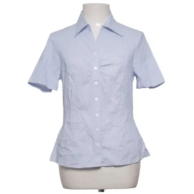 Chemise à manches courtes (Bleu, Blanc) de Choice by Steilmann Coton, Élasthane, Polyamide