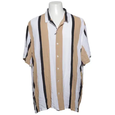 Kortärmad skjorta (Vit, Svart, Beige) från Primark Viskos
