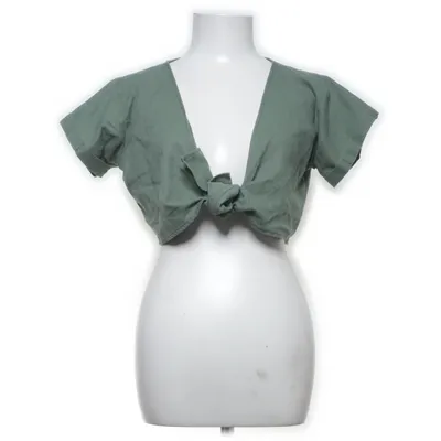 Crop top (Grön) från Retro Club