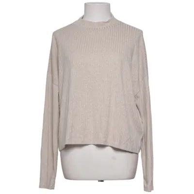 Pull-over (Beige) de Stradivarius Basics Élasthane, Polyester, Viscose