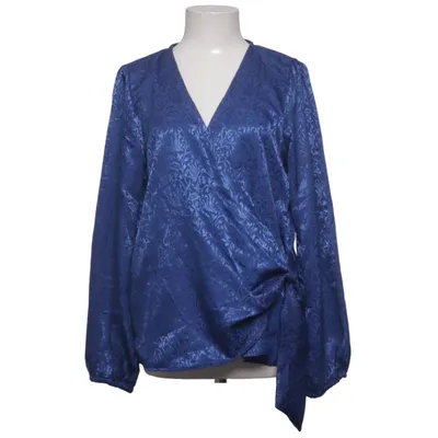Blouse portefeuille (Bleu) de WE Fashion Polyester