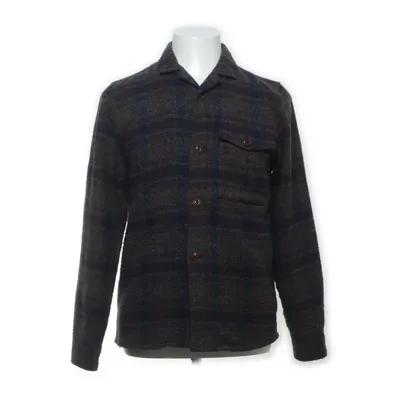 Överskjorta (Brun, Blå) från Matinique Akryl, Alpackaull, Polyamid, Polyester