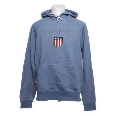 Sweat à capuche (Bleu) de GANT Coton, Polyester