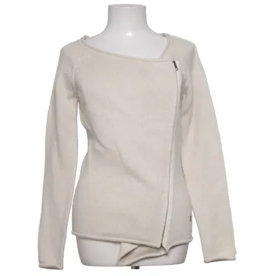 Wikkelvest (Beige) van Object Nylon, Wol