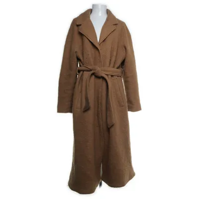 Frakke (Brun) fra Indiska Uld, Polyester