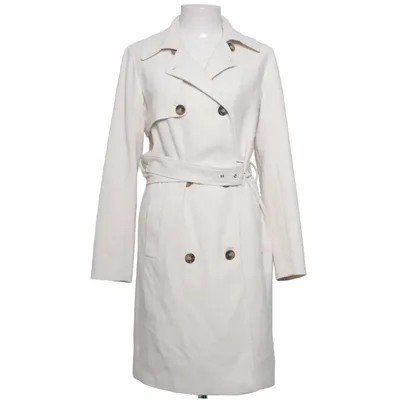 Trenchcoat (Wit) van MbyM Elastaan, Polyester, Viscose