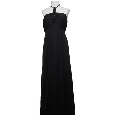 Robe dos-nu (Noir) de Long Tall Sally Polyester
