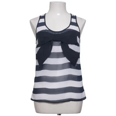 Tank Top (Blue, White, Gray) from Oodji