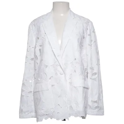 Kavaj (Vit) från Boss Bomull, Polyester