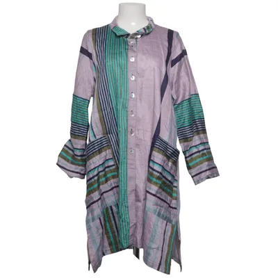 Tunic (Purple, Green, Blue) from Ralston Linen, Polyamide