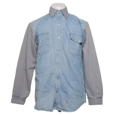 Chemise en jean (Bleu, Gris) de Long Island Coton