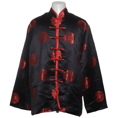 Cheongsam (Schwarz, Rot) von Eastern Collection