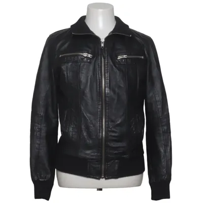 Läderjacka (Svart) från PL & CO Casual Attire Skinn
