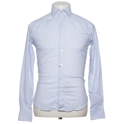 Chemise (Bleu, Blanc) de La Chemise Coton, Élasthane