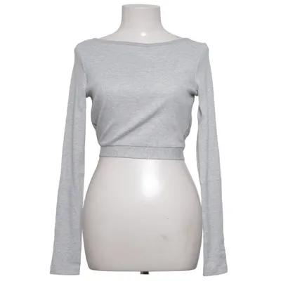 Crop top (Gris) de Puma Coton, Élasthane, Polyester