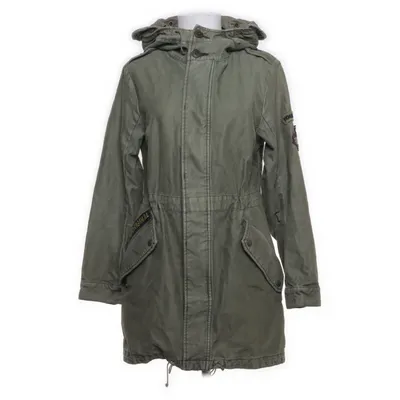 Parka (Groen) van Khujo Katoen, Nylon