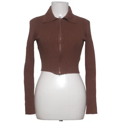 Cardigan (Bruin) van NA-KD Polyamide, Polyester, Viscose
