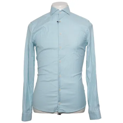Shirt (Blue) from Eton Cotton, Lyocell