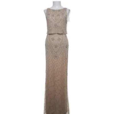 Avondjurk (Beige, Zilver) van Aidan Mattox Polyester