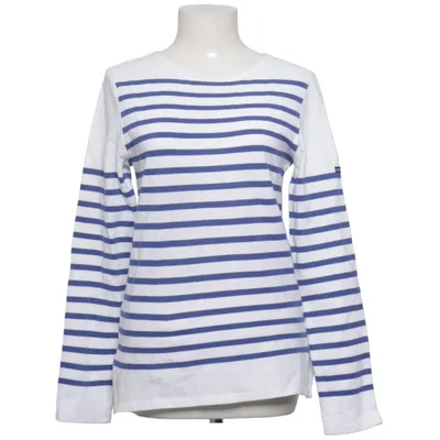 Long sleeve T-shirt (Blue, White) from Saint James Cotton