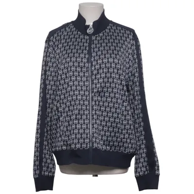 Cardigan (Bleu, Blanc) de Michael Kors Élasthane, Polyester
