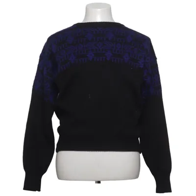 Sweater (Sort, Blå) fra Meister Akryl, Uld