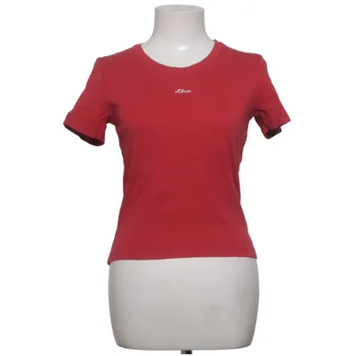 T-shirt (Rot) von s.Oliver Baumwolle
