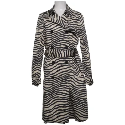 Trenchcoat (Beige, Sort) fra By Malene Birger