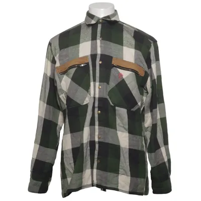 Flanellhemd (Grün, Schwarz, Weiß) von Fjällräven