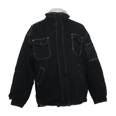 Gevoerde spijkerjas (Zwart) van Blue Wear Katoen, Polyester