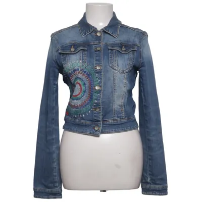 Jeansjacka (51E29B6) från Desigual Bomull, Polyester