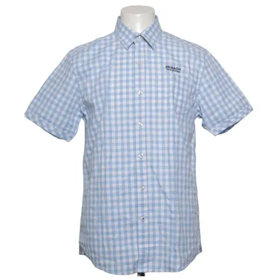 Short sleeve shirt (Blue, White) from Sebago Cotton