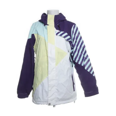 Ski jacket (White, Yellow, Multicolored) from Volcom Nylon, Polyester