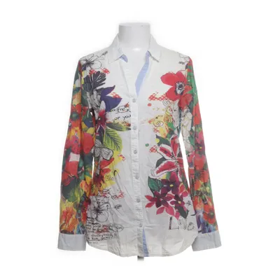 Shirt (White, Multicolored) from Desigual Cotton