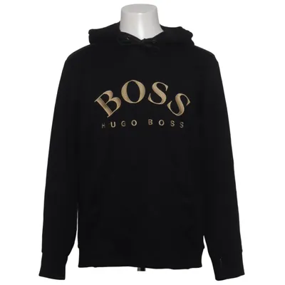 Hoodie (Black) from Hugo Boss Polyamide, Recycled cotton